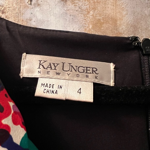 Beautiful floral Kay Unger dress - Picture 3 of 4